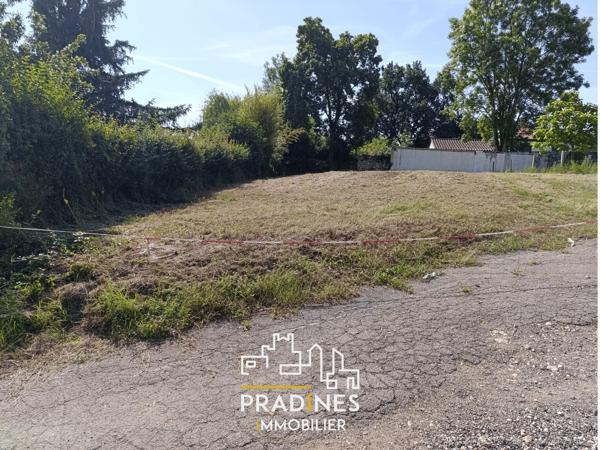 MORNANT – Terrain viabilisé de 520 m² dans un cadre campagne privilégié