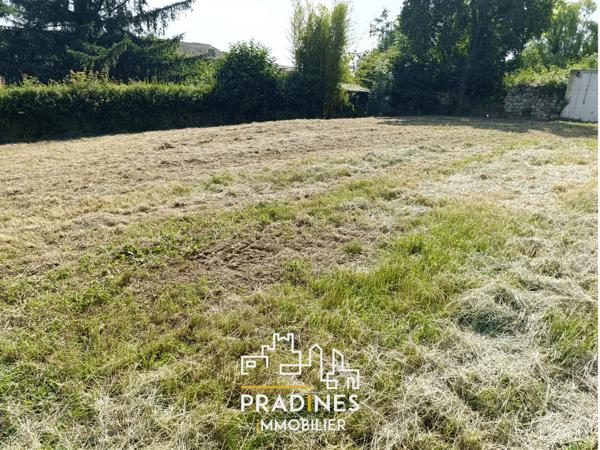 MORNANT – Terrain viabilisé de 520 m² dans un cadre campagne privilégié