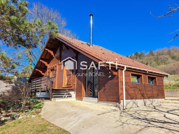 Chalet coup de coeur de 72m2 avec jardin de 2015m2