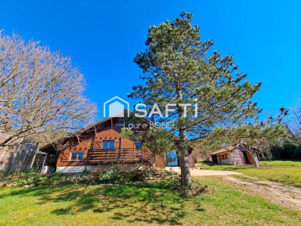 Chalet coup de coeur de 72m2 avec jardin de 2015m2