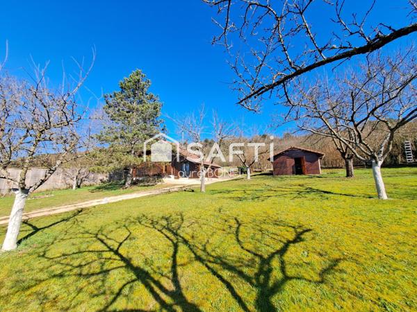 Chalet coup de coeur de 72m2 avec jardin de 2015m2