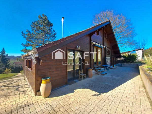 Chalet coup de coeur de 72m2 avec jardin de 2015m2