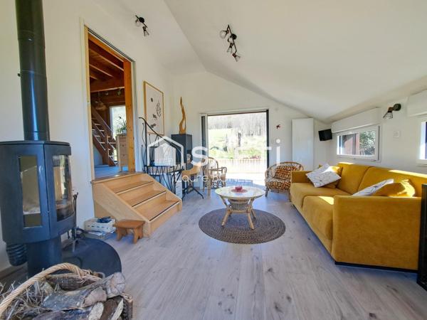 Chalet coup de coeur de 72m2 avec jardin de 2015m2