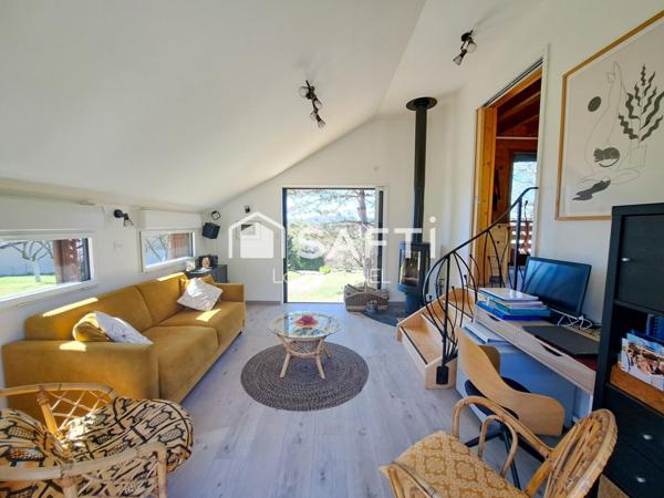 Chalet coup de coeur de 72m2 avec jardin de 2015m2