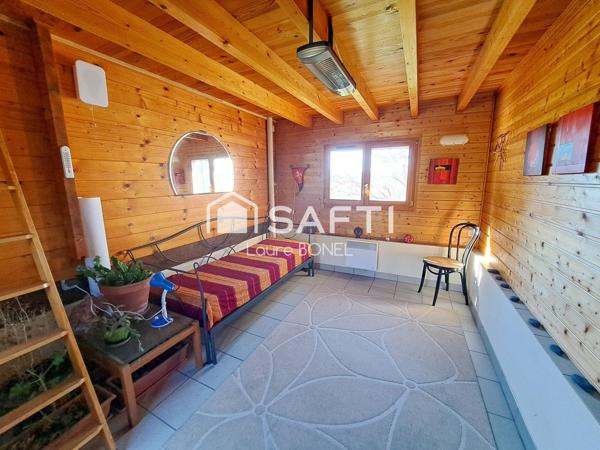Chalet coup de coeur de 72m2 avec jardin de 2015m2