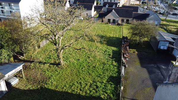 TERRAIN CONSTRUCTIBLE 849 m² au coeur de Saint-Méen-le-Grand