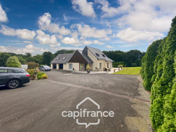 BODILIS (29400) - À VENDRE - MAISON F5 - 132 M² - 4316 M² DE TERRAIN - ÉTANG