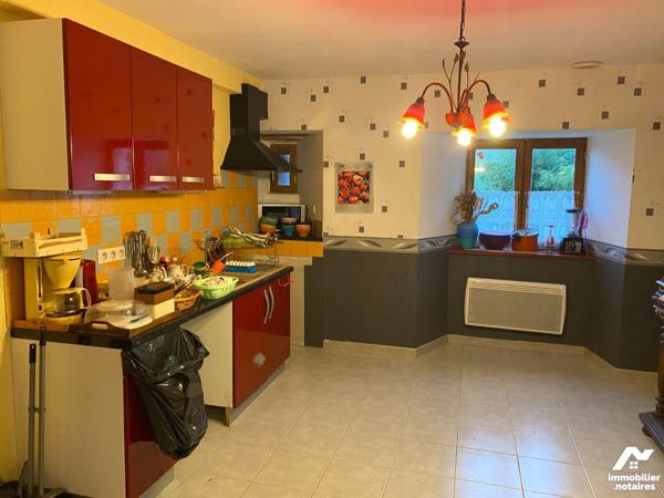 A VENDRE, à 15 mn de MAURIAC, grange rénovée habitable de suite avec piscine et terrain arboré ...