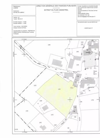 Vente Terrain 4600 m2 à Fau-de-Peyre