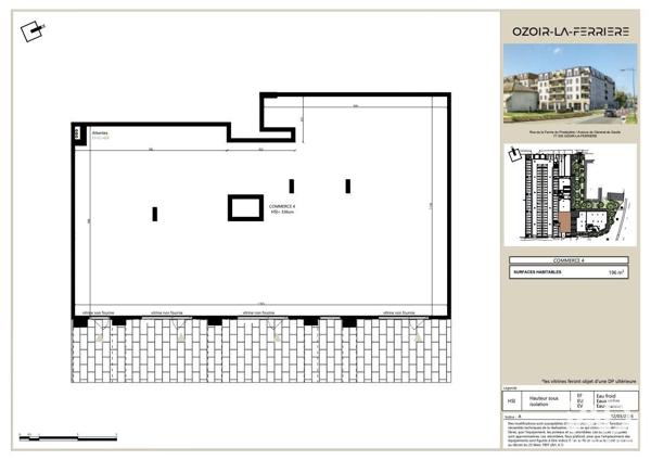 Murs commerciaux  à vendre 198 m² Ozoir-la-Ferrière