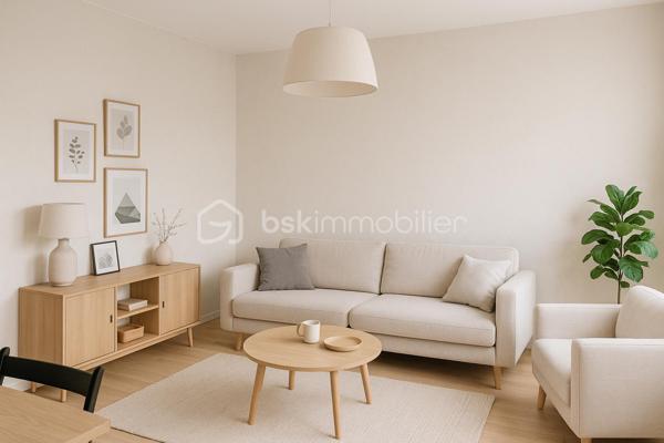 Appartement de 71,76 m²