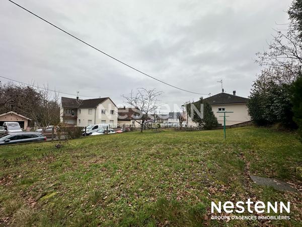 Rare sur le secteur : terrain constructible de 6 ares à Kaltenhouse idéal maison individuelle
