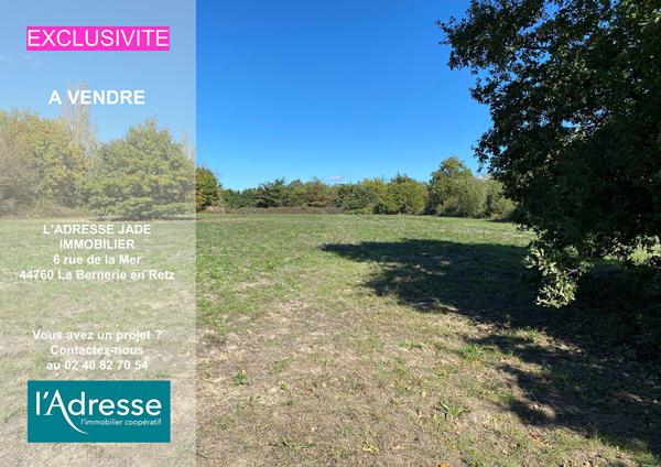 Terrain La Bernerie En Retz 1151 m2