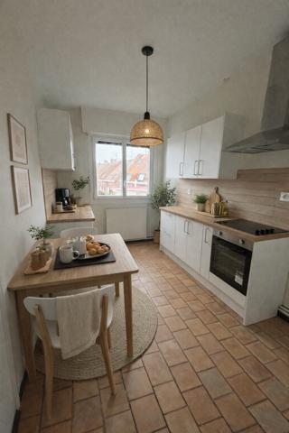 Croix (59170) Appartement lumineux 70 m² - 2 chambres - proche métro