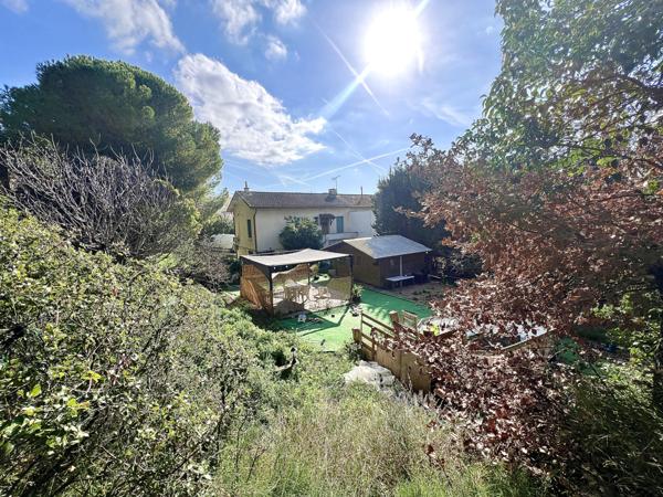 Chateau gombert (13013) 13013 MARSEILLE - Les Olives / Saint-Théodore - Maison 3/4 pièces 80m2 + T2 indépendant 33m2 + garage 35m2 sur