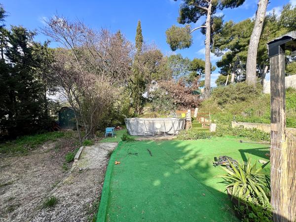 Chateau gombert (13013) 13013 MARSEILLE - Les Olives / Saint-Théodore - Maison 3/4 pièces 80m2 + T2 indépendant 33m2 + garage 35m2 sur