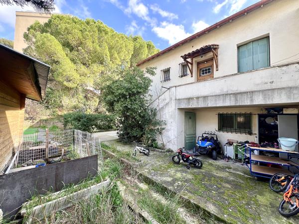 Chateau gombert (13013) 13013 MARSEILLE - Les Olives / Saint-Théodore - Maison 3/4 pièces 80m2 + T2 indépendant 33m2 + garage 35m2 sur