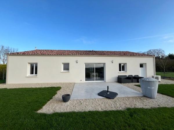 Maison Plain-pied neuve proche de SAINT JEAN D'ANGELY (17)