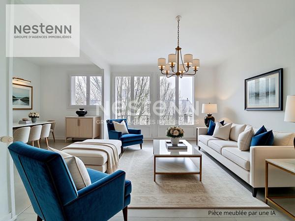 Orléans, en limite de l'hypercentre, 2 chambres, ascenseur et parking !