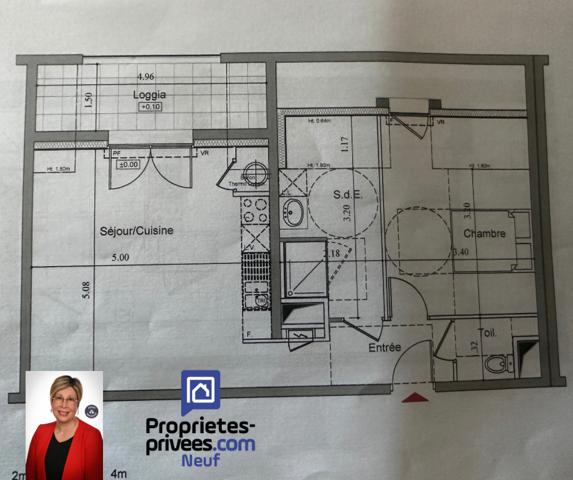 DOL DE BRETAGNE - APPARTEMENT  2 PIÈCES    49,5m2