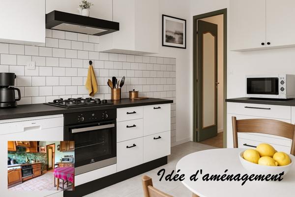 Maison Traditionnelle - 3 Chambres - Grenier aménageable- Grand Garage