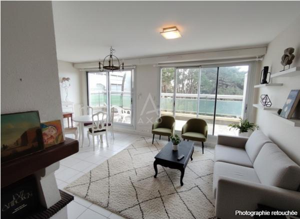 PORNIC  Appartement 3 pièces au dernier étage avec vue mer et terrasse de 40 m²