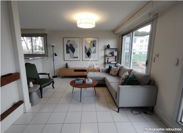 PORNIC  Appartement 3 pièces au dernier étage avec vue mer et terrasse de 40 m²