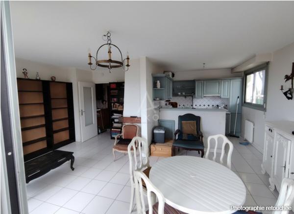 PORNIC  Appartement 3 pièces au dernier étage avec vue mer et terrasse de 40 m²