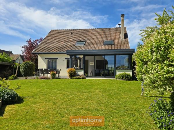 MAISON INDIVIDUELLE SEMI PLAIN-PIED 177 m² 6 CHAMBRES SOUS-SOL COMPLET JARDIN