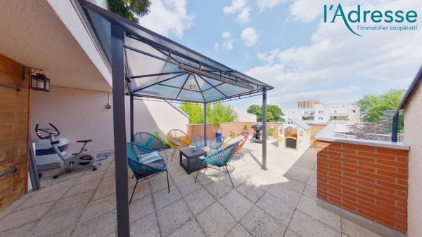 Appartement avec une méga terrasse