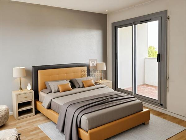 BORDEAUX CAUDERAN Appartement de trois pièces avec terrasse, balcon ascenseur cave et parking
