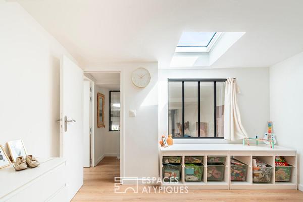 Loft en duplex avec terrasse comme une maison