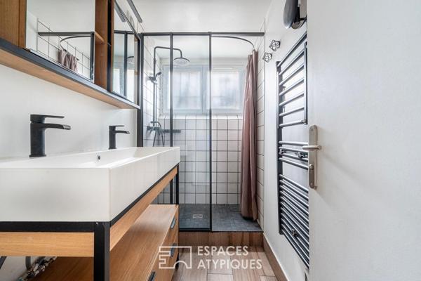 Loft en duplex avec terrasse comme une maison