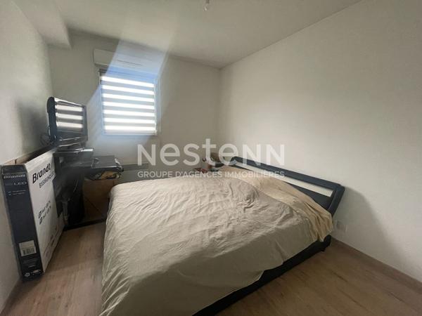 A vendre à Vannes secteur Beaupré Lalande  appartement de plus de 75 m² trois chambres place de parking, ascenseur