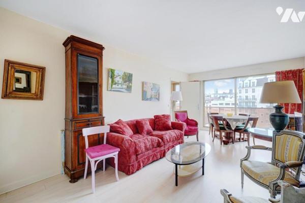 Bel appartement 2 pièces avec balcon, cave et parking – Puteaux, quartier résidentiel