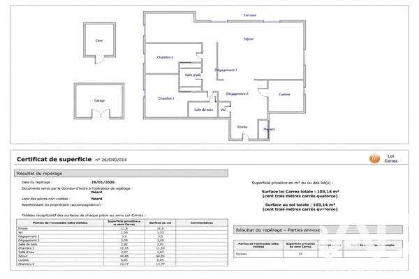Appartement à vendre 4 pièces 103,14 m² Aulnay-sous-Bois