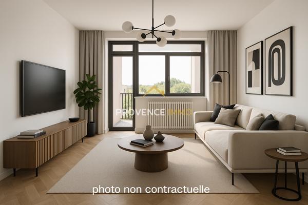 Salon-de-Provence (13300) Appartement T3 de 62,74 m² avec cave – Lumineux et fonctionnel