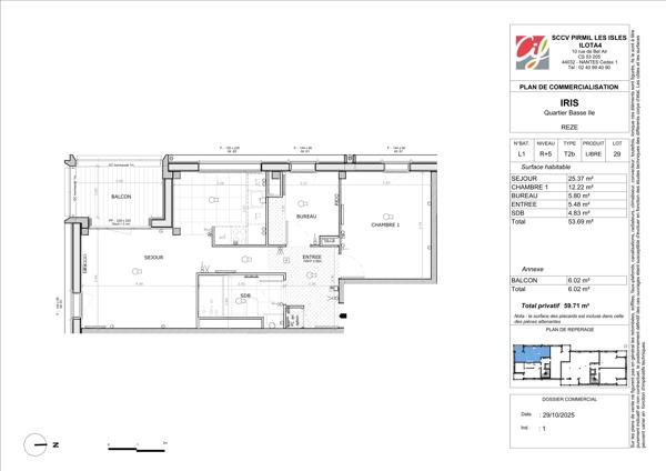 Appartement T2