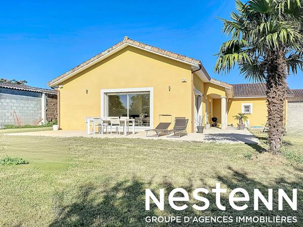 A vendre : Maison de plain pied - 4 chambres - vue magnifique - au calme - secteur Creches-Sur-Saone