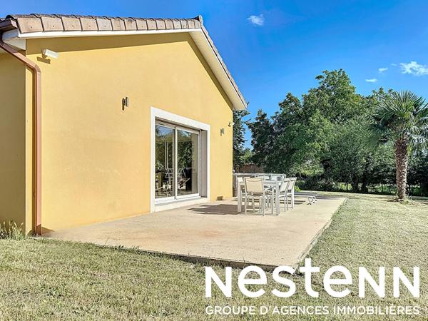 A vendre : Maison de plain pied - 4 chambres - vue magnifique - au calme - secteur Creches-Sur-Saone