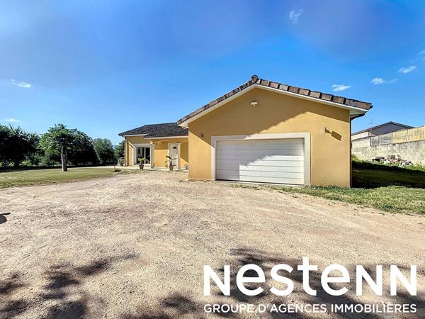 A vendre : Maison de plain pied - 4 chambres - vue magnifique - au calme - secteur Creches-Sur-Saone