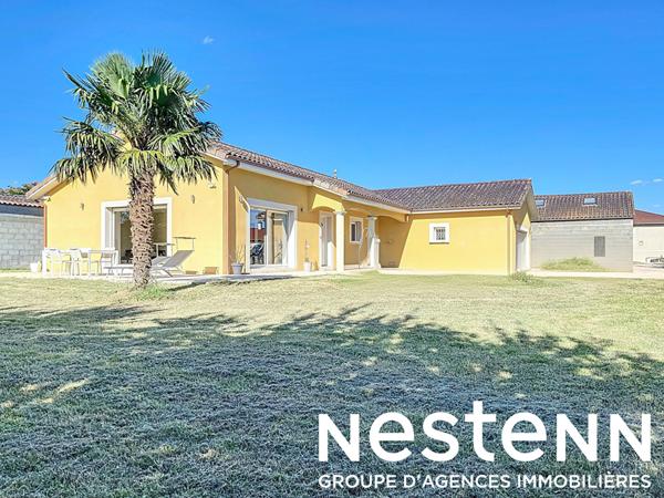 A vendre : Maison de plain pied - 4 chambres - vue magnifique - au calme - secteur Creches-Sur-Saone