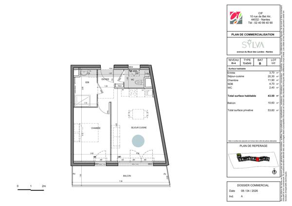 Appartement T2