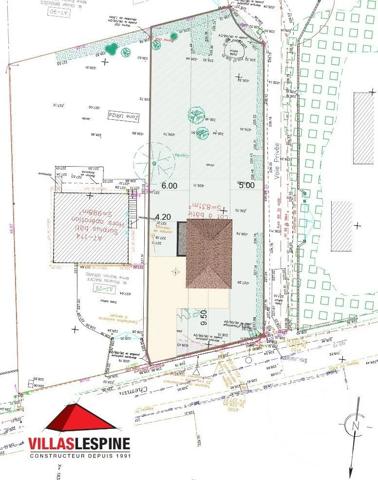 Terrain à vendre  830 m 2   CHARLY  - 69