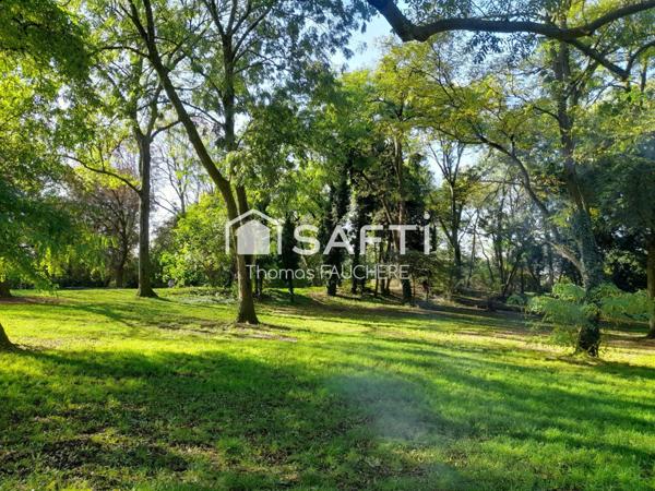 Maison double séjour, 3 chambres, garage, terrasse