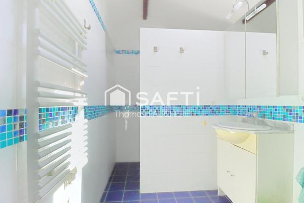 Maison double séjour, 3 chambres, garage, terrasse