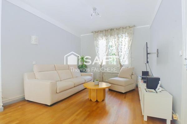 Maison double séjour, 3 chambres, garage, terrasse