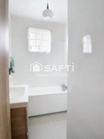 Maison double séjour, 3 chambres, garage, terrasse