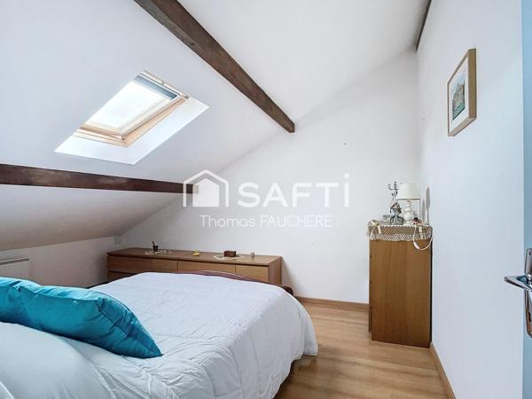 Maison double séjour, 3 chambres, garage, terrasse