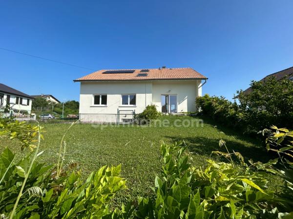 BUSCHWILLER, quartier résidentiel, superbe maison familiale entièrement rénovée en 2024, 186m², 5chambres, 2salles de bains, 7ares, panneau photovoltaique, classe énergie B. Top emplacement.